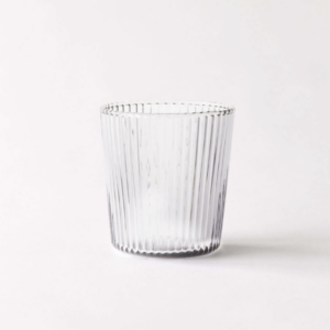 Ribbed Elegance glass_whiteheaven